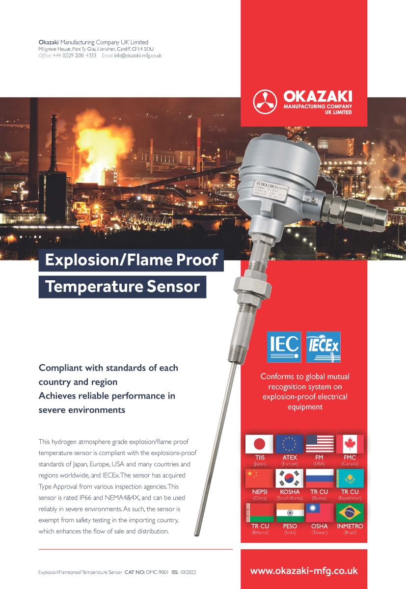 Explosion/Flame Proof Temperature Sensor