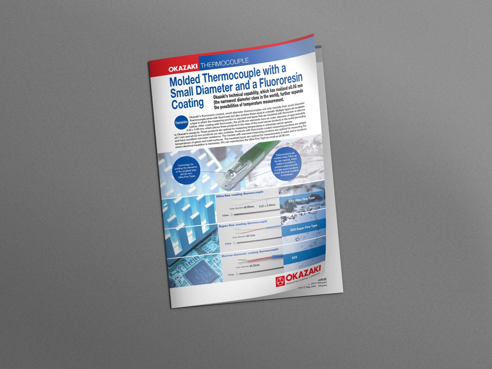 Molded Thermocouple